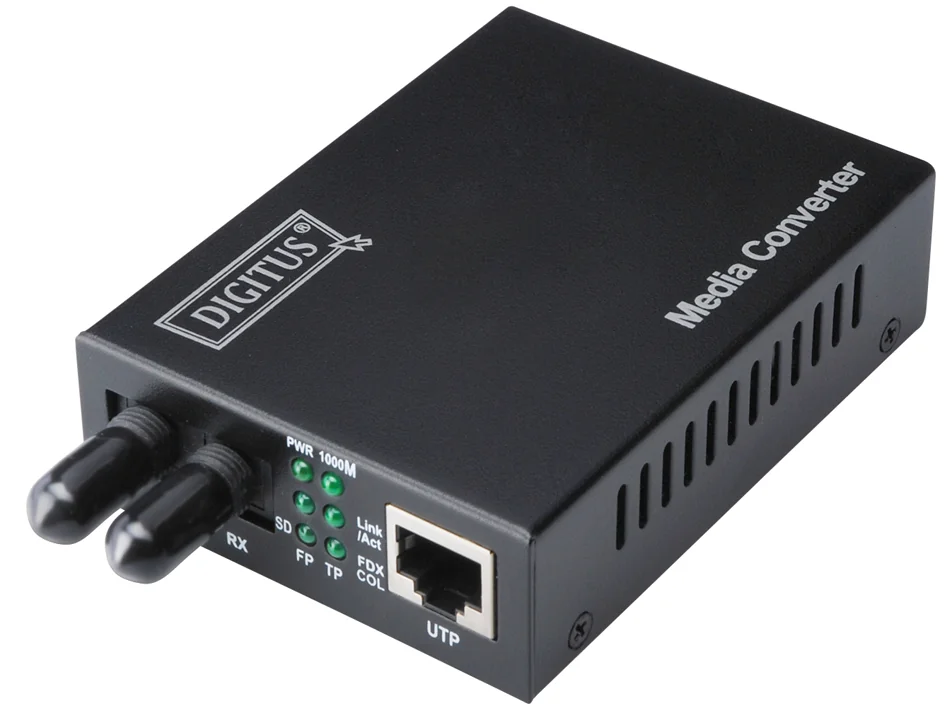 DIGITUS Convertisseur média Fast Ethernet: RJ45/ST, multimo. - OEM DN-82010-1