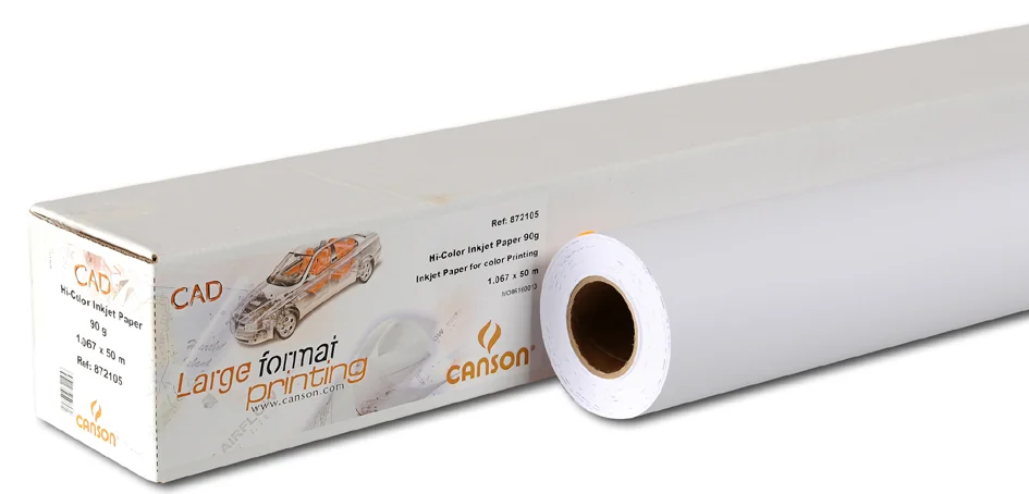 CANSON HiColor papier pour traceur jet d'encre, blanc - OEM C200872109
