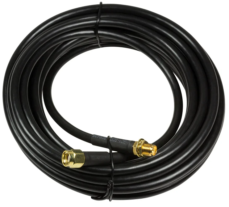 LogiLink Rallonge pour antenne intérieure WiFi, 5 m, noir - OEM WL0101