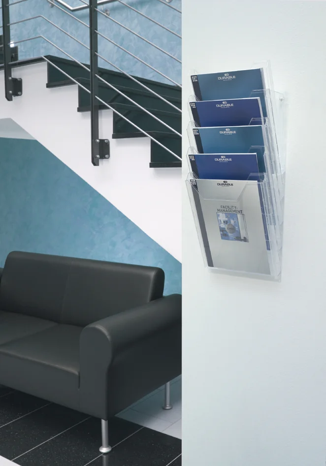 DURABLE Porte-brochures COMBIBOXX A4 set XL, transparent - OEM 8586-19