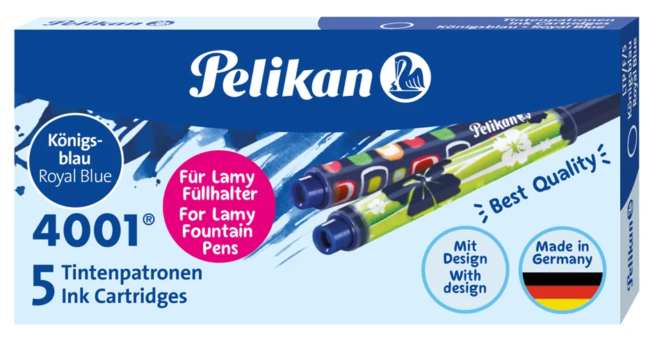 Pelikan Cartouches d'encre LTP/F/5, bleu royal - OEM 300004184