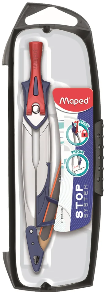 Maped Coffret compas Stop System avec bague universelle - OEM 196510