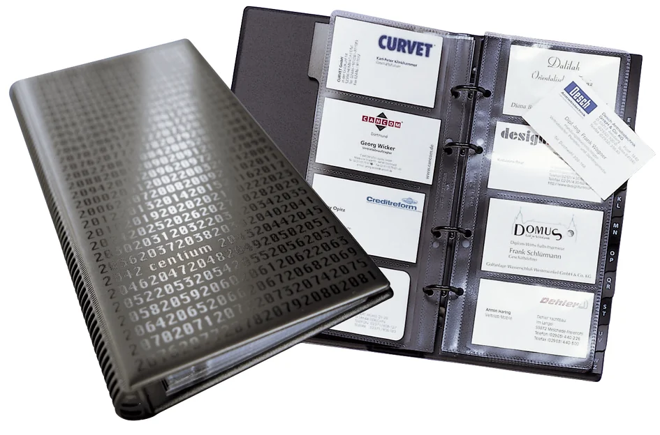 DURABLE Classeur à anneaux pour cartes de visite VISIFIX - OEM 2403-01