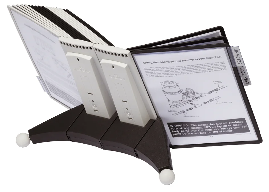 DURABLE Système de présentation SHERPA table 20, kit complet - OEM 5519-22