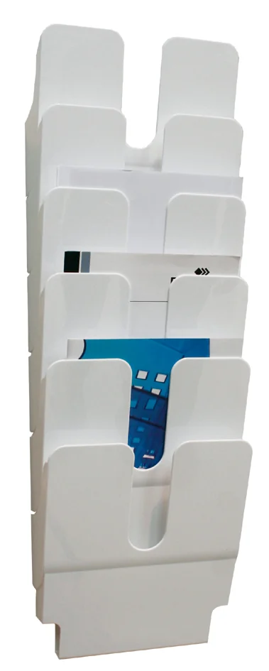 DURABLE Set de porte-brochures mural 'FLEXIPLUS 6', A4 - OEM 1700008401