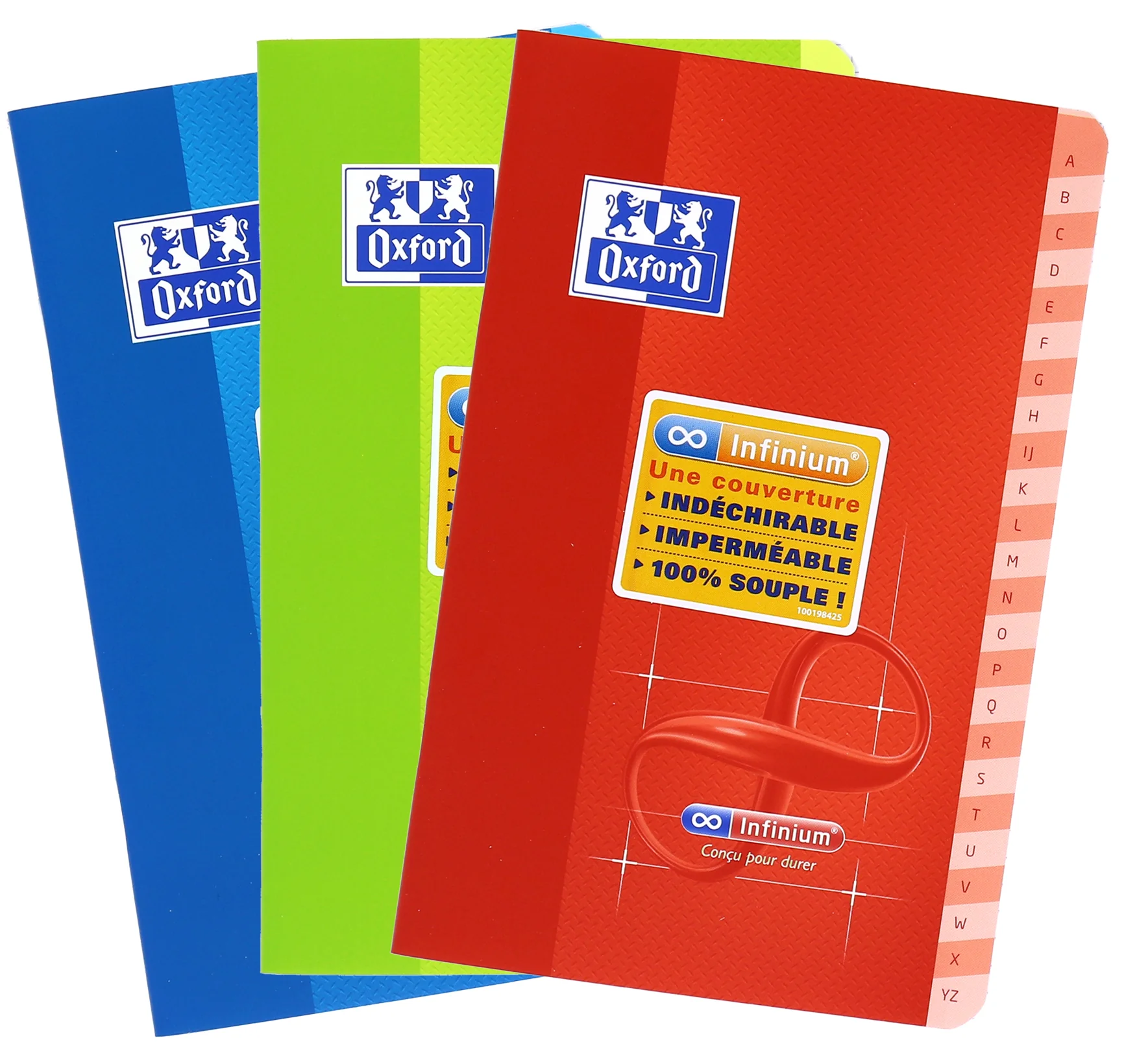 Oxford Carnet répertoire 'Infinium', 90 x 140 mm, quadrillé - OEM 100100847