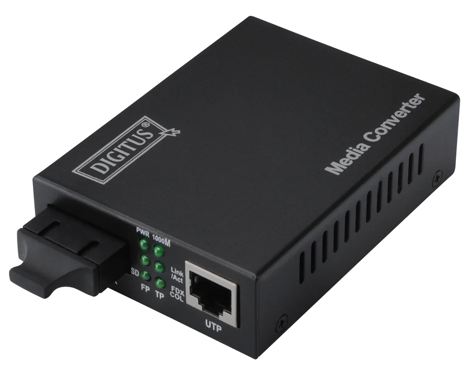 DIGITUS Convertisseur de média Gigabit Ethernet, SC/RJ45 - OEM DN-82121-1