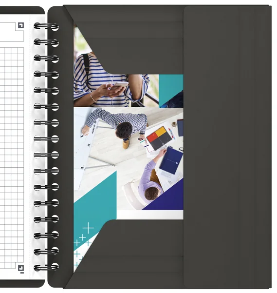 Oxford International Cahier 'MEETINGBOOK', quadrillé, A5+ - OEM 100102104