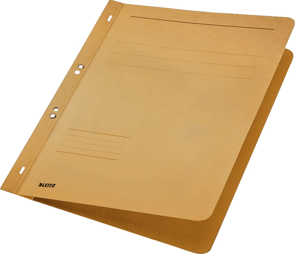 LEITZ chemise à oeillet, carton manila, format A4, rouge - lot de 50 - OEM 3742-00-25
