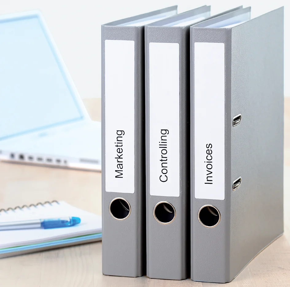 HERMA Etiquette dos de classeur SPECIAL, 192 x 38 mm, blanc - OEM 5090