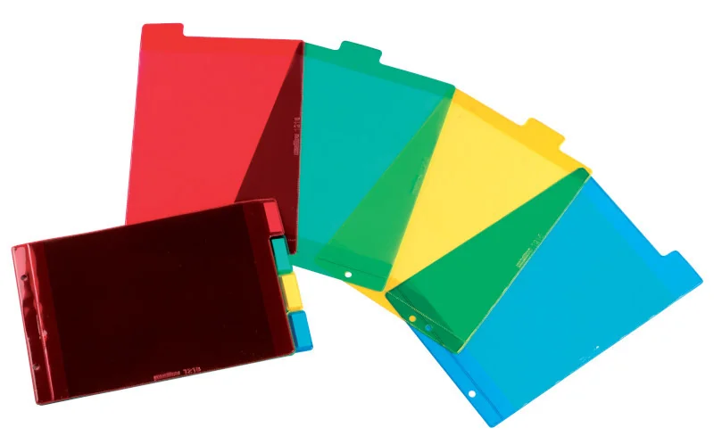 Oxford Intercalaires en plastique, uni, PVC, A5, 4 touches - OEM 100210616