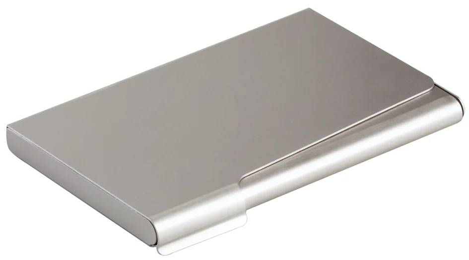 DURABLE Etui pour cartes de visite BUSINESS CARD BOX, argent - OEM 2415-23