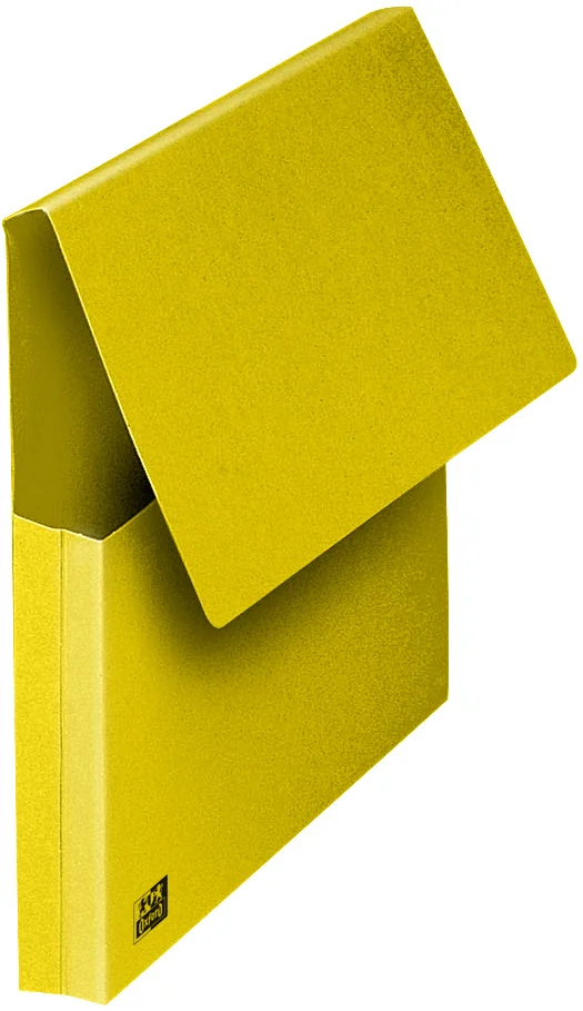 Oxford Pochette document à soufflet, A4, carton, jaune - lot de 10 - OEM 100725981 – Image 3