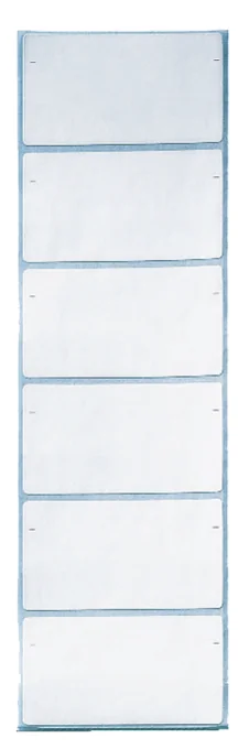 LEITZ planches d'étiquettes sur bandes, bords non perforés - OEM 6640-00-00