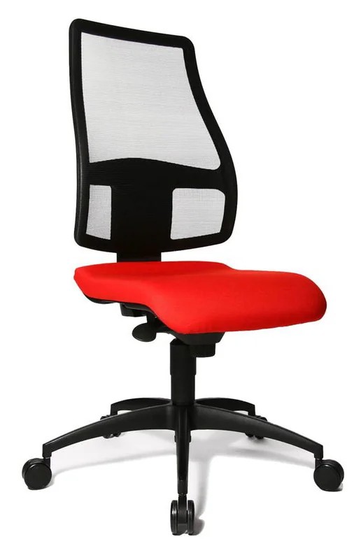 Topstar Fauteuil de bureau 'Synchro Net', rouge - OEM SN100 T31 – Image 2