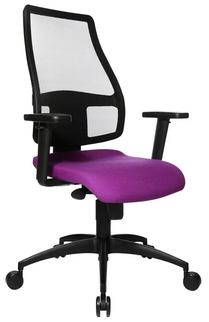Topstar Fauteuil de bureau 'Synchro Net', rouge - OEM SN100 T31 – Image 3