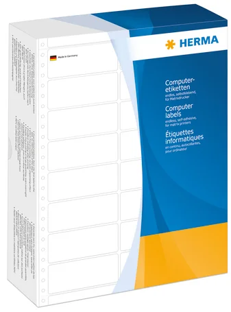 HERMA Etiquette informatique en continu, 81,28 x 35,7 mm - OEM 8242