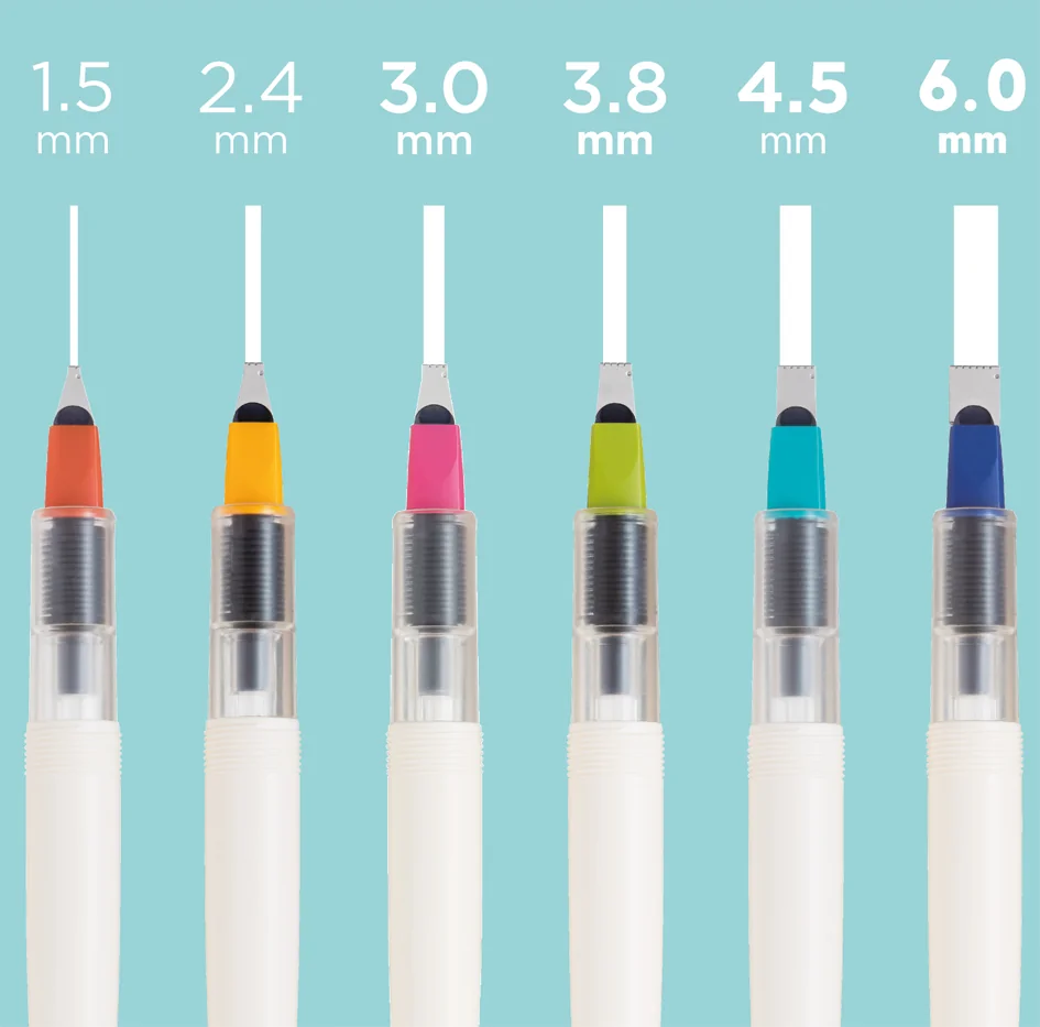 PILOT Stylo plume de calligraphie Parallel Pen, 0,5 - 3 mm - OEM 579561 – Image 11