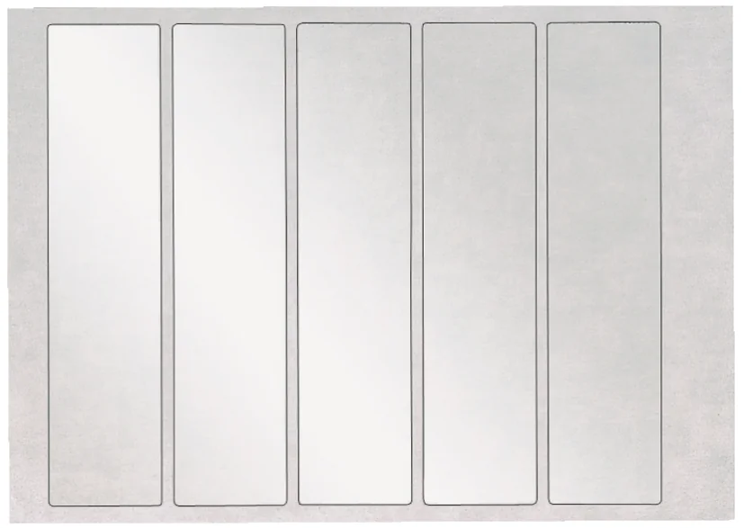 LEITZ Etiquette de protection OrgacolorPlus, transparentes - OEM 6651-00-03