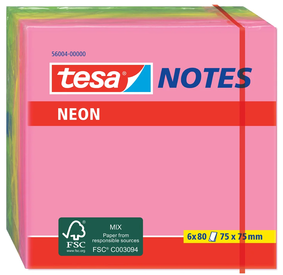 Tesa — notes adhésives fluo