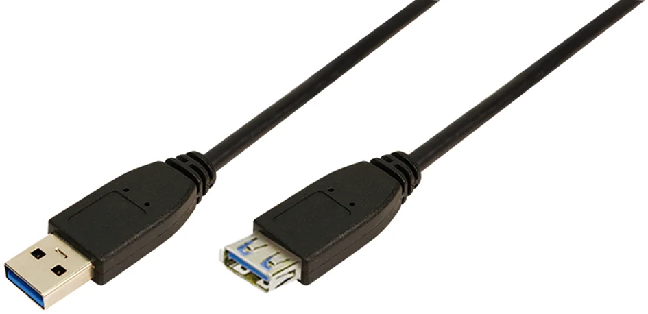 Logilink Rallonge USB 3.0, noir, 1,0 m - OEM CU0041