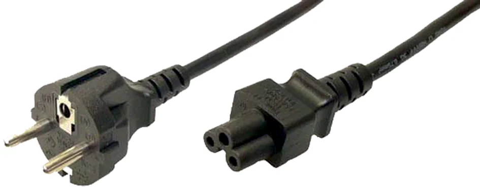 LogiLink Câble d'alimentation pour notebook, noir, 1,8 m - OEM CP093