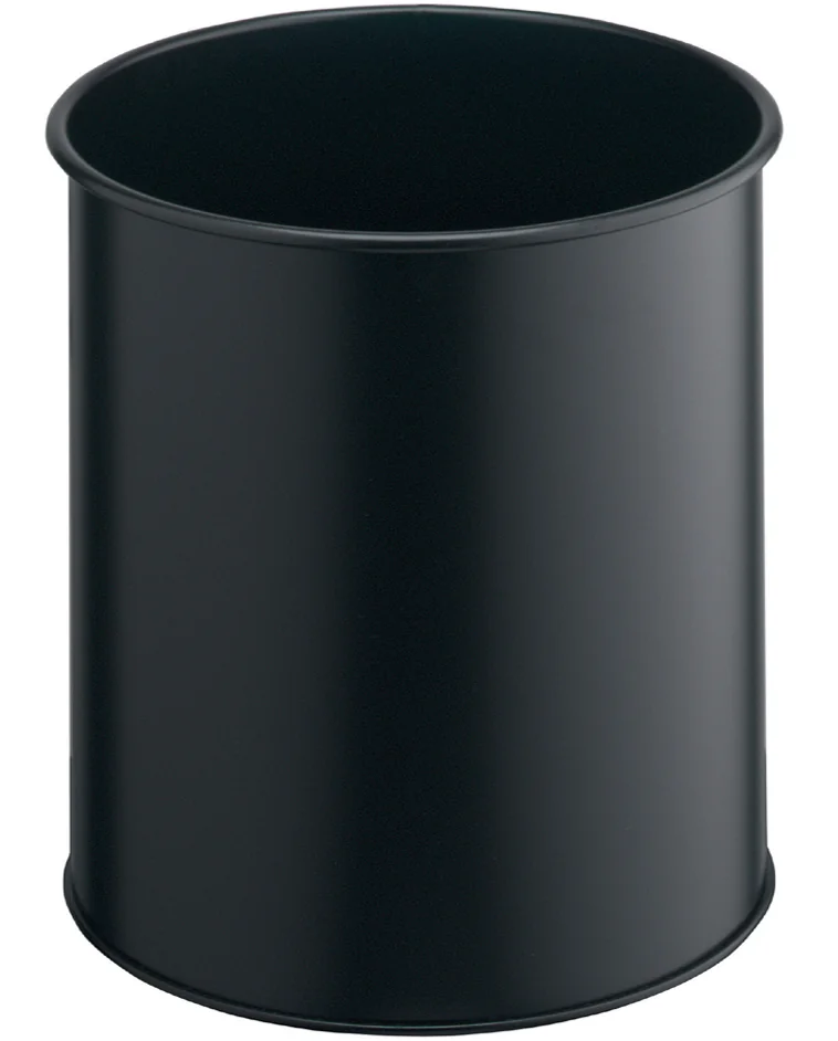 DURABLE Corbeille METALL, rond, 15 litres, argent métallique - OEM 3301-23
