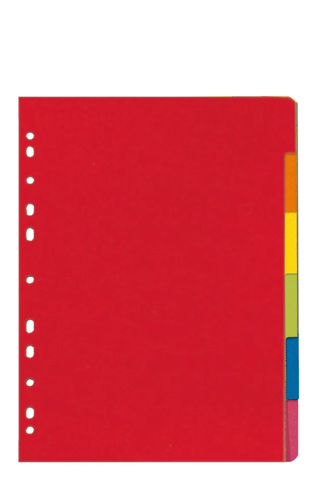 herlitz Intercalaires en carton, uni, A4, coloré, 10 touches - OEM 300002997