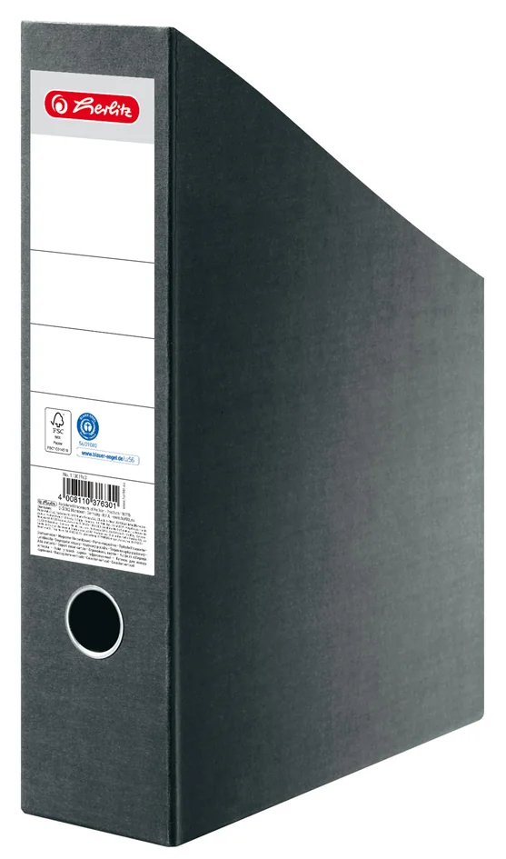 herlitz Porte-revues, format A4, carton dur RC, gris foncé - OEM 300002947