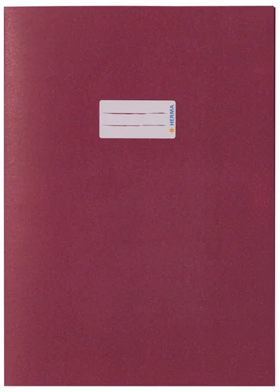 HERMA Protège-cahier, A4, en papier, blanc - lot de 10 - OEM 7044