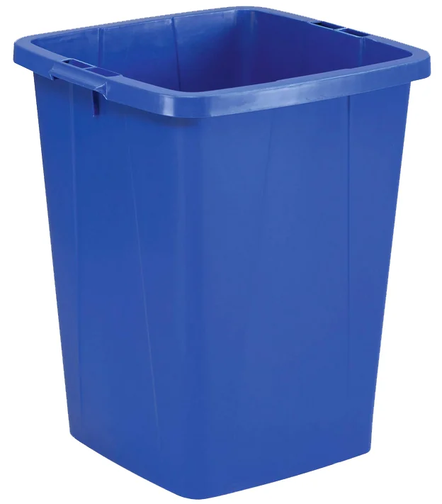 DURABLE couvercle DURABIN LID 90, carré, bleu - OEM 1800475040