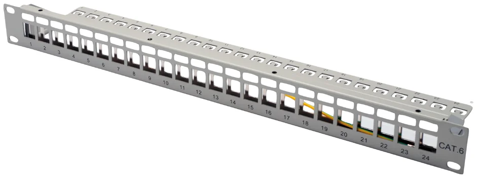 DIGITUS panneau de brassage modulaire 19' cat.6, 24 ports - OEM DN-91410