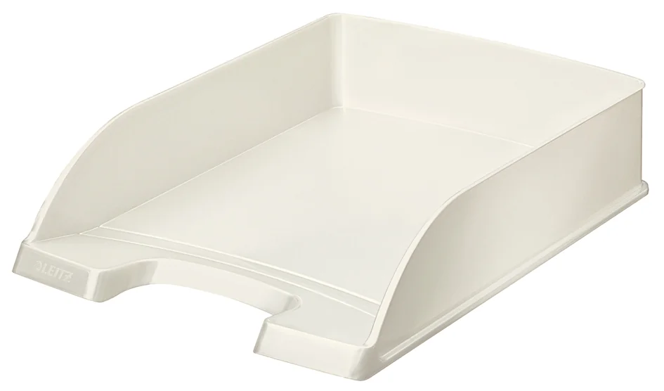 LEITZ Corbeille à courrier Plus WOW, A4, polystyrène, jaune - OEM 5226-30-16