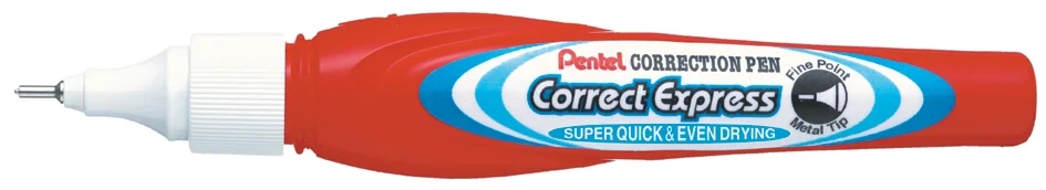 Pentel Stylo correcteur liquide fin ZLE53-W, contenu: 7 ml - OEM ZLE53-WF