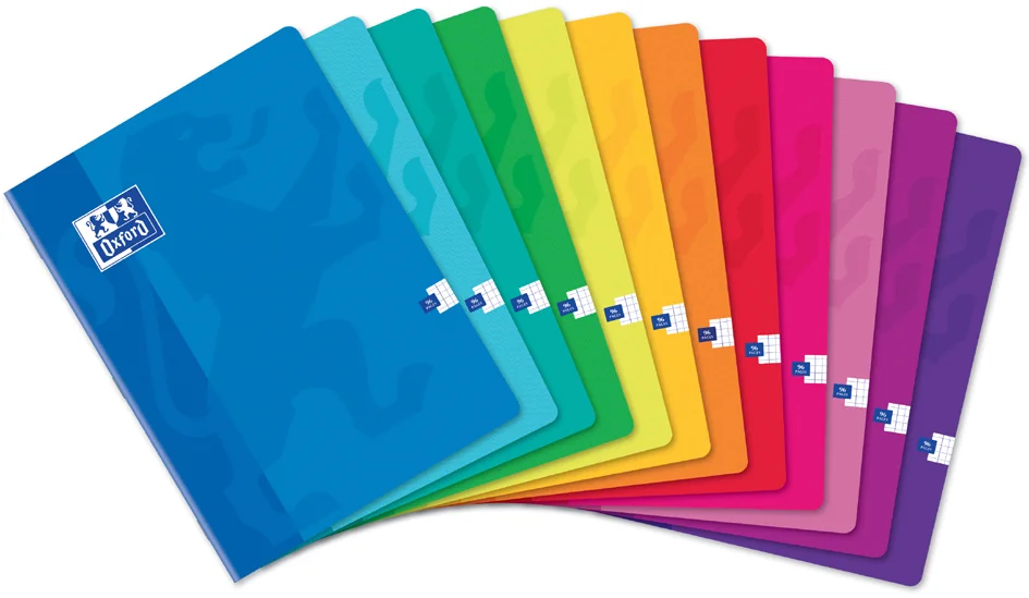 Oxford Cahier piqûre, 240 x 320 mm, quadrillé 5x5 avec marge - OEM 100902262