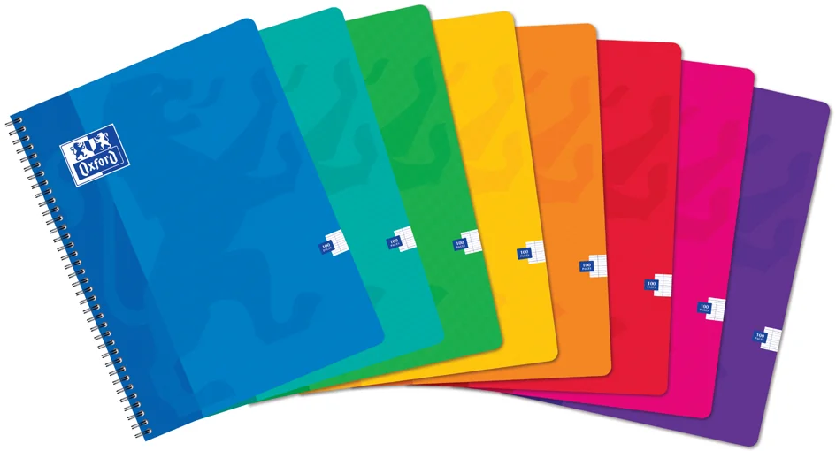 Oxford Cahier reliure intégrale, 240 x 320 mm, quadrillé 5x5 - OEM 100103050