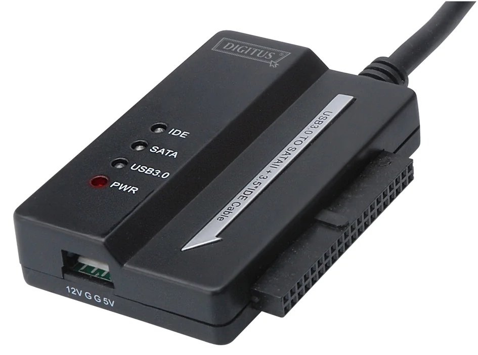 DIGITUS Câble adaptateur disque dur IDE et SATA - USB 3.0 - OEM DA-70325
