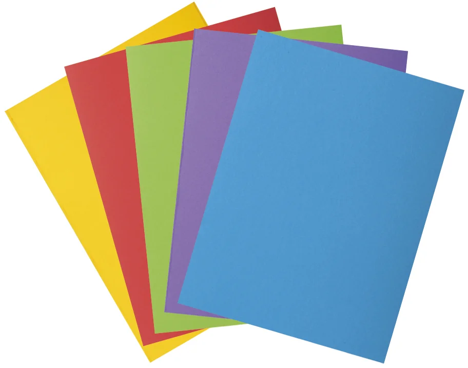 EXACOMPTA Chemises ROCK'S, A4, 1 rabat, bleu - lot de 50 - OEM 218019E