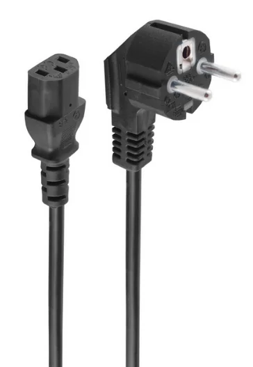 shiverpeaks BASIC-S Câble d'alimentation, 1,8 m, noir - OEM BS60006