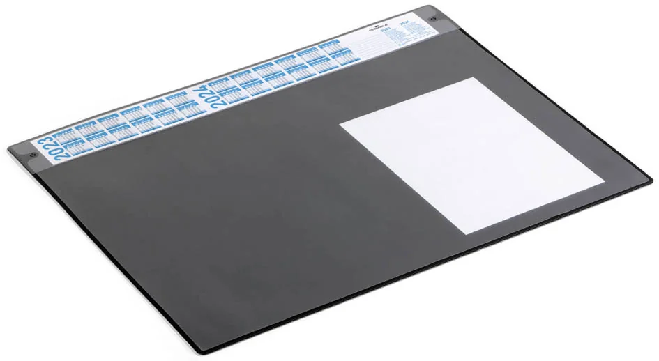 DURABLE Sous-main avec calendrier annuel, bleu foncé - OEM 7205-07