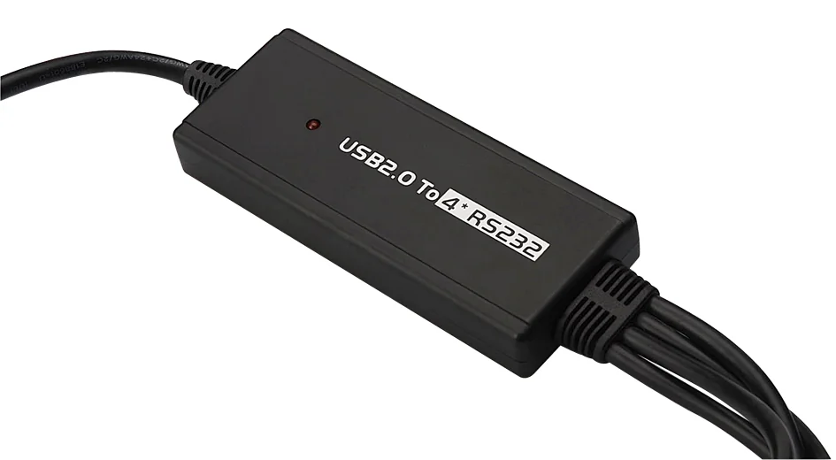 DIGITUS câble adaptateur USB 2.0 - 4 x RS232, 1 Mbps - OEM DA-70159