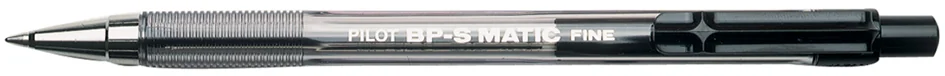 PILOT Stylo à bille rétractable BPS-Matic Fine, noir - OEM 156380