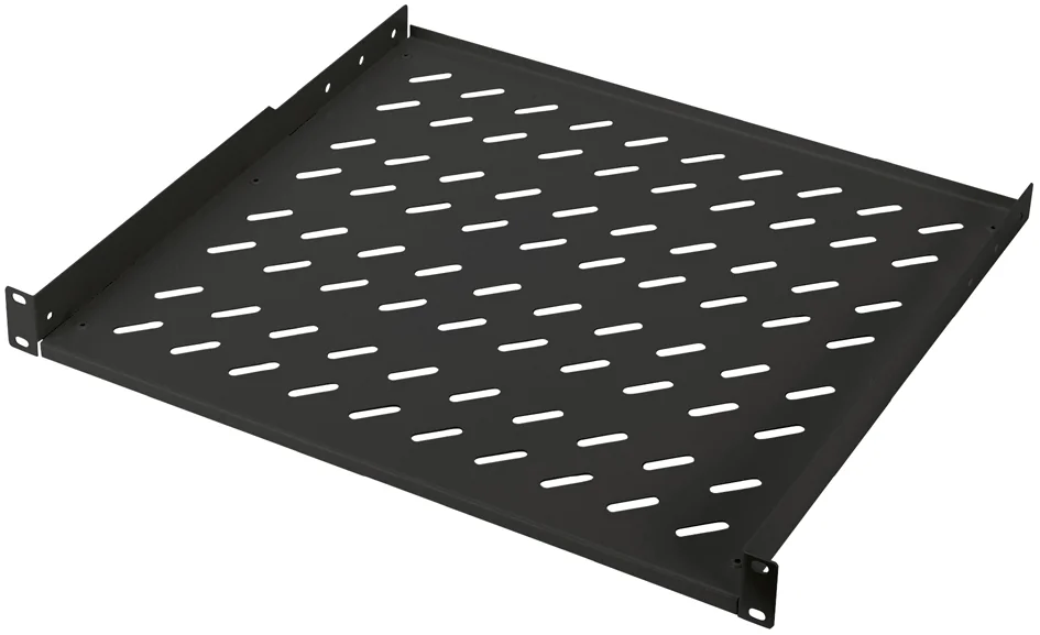 DIGITUS Étagère 19', 1 U, montage fixe, profondeur: 400 mm - OEM DN-97614