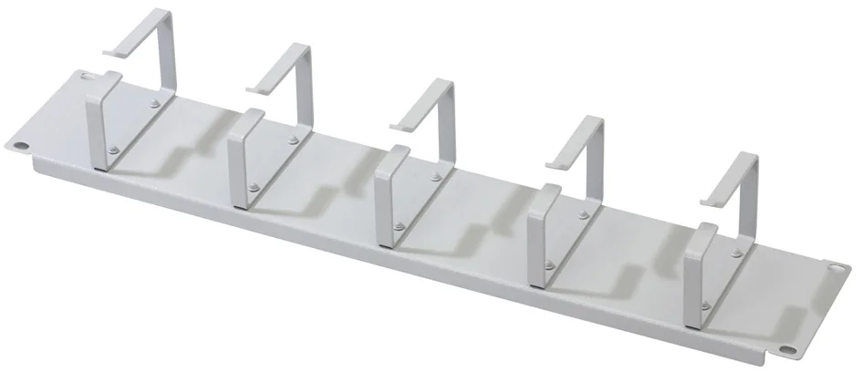 DIGITUS panneau guide-câble 19', 2 U, 5 étriers guide-câble - OEM DN-19 ORG-2U
