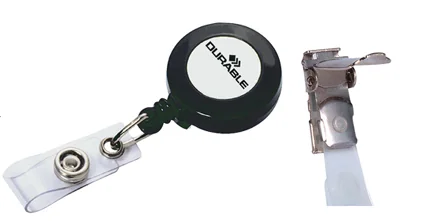 DURABLE Porte-badge double, rigide, avec encoche - OEM 8924-19