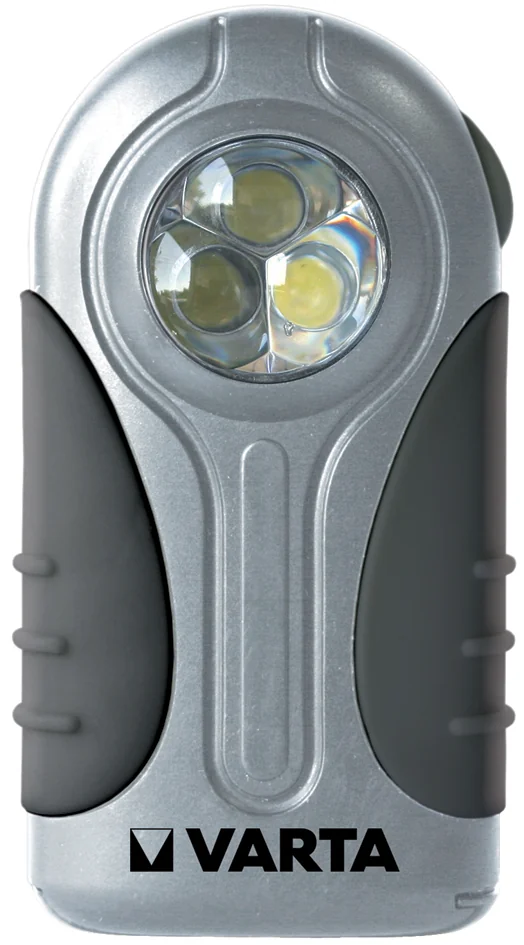 VARTA Lampe de poche 'LED Silver Light', avec 3 piles AAA - OEM 16647 101 421