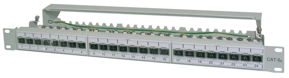DIGITUS Panneau 19', cat.6A (profond), 25 x ports RJ45, 1 U - OEM DN-91624S-EA