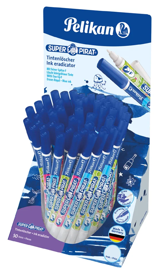 Pelikan Effaceur d'encre Super Pirat 850F, présentoir de - OEM 300011682