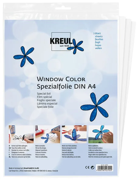 KREUL Transparent spécial Hobby Line 'Glas Design', A4 - OEM 42792