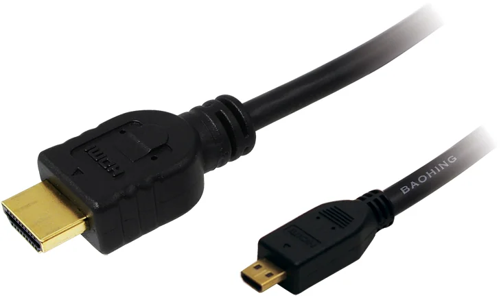 LogiLink Câble HDMI, A mâle - micro D mâle, 1 m - OEM CH0030